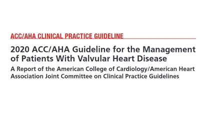 ACC/AHA Valvular Heart Disease Guidelines
