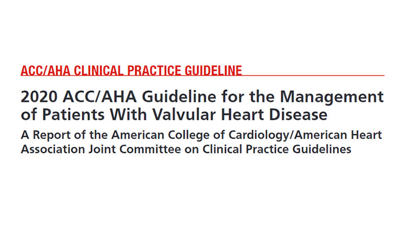 ACC/AHA Valvular Heart Disease Guidelines : Discover AR